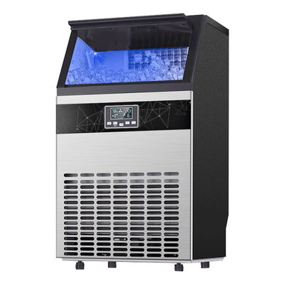Good price NO Aplicación controlada Capacidad de fabricación de hielo de 80 kg Máquina automática de fabricación de hielo de bloques de encimera para negocios tienda de alimentos en el hogar en línea