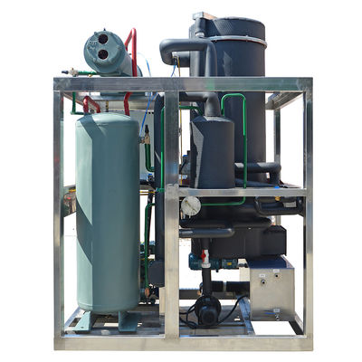 Good price Fabricante de bloques de hielo industriales de 1 tonelada para empresas Comerciales Fácil de operar Máquina de hielo de tubo de 1000 kg 5.62kW en línea