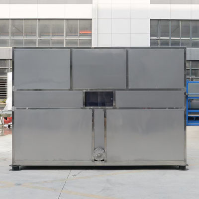 Good price Máquina de fabricación de hielo industrial comercial para la venta de negocios 2960x1182x1190 mm 5 toneladas 5000 kg Gran fabricante de bloques de cubos de hielo en línea