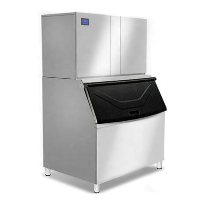Good price Máquina de hielo en cubo de refrigeración por agua de acero inoxidable 1000 kg 750 kg Máquina de fabricación de hielo industrial comercial para empresas en línea