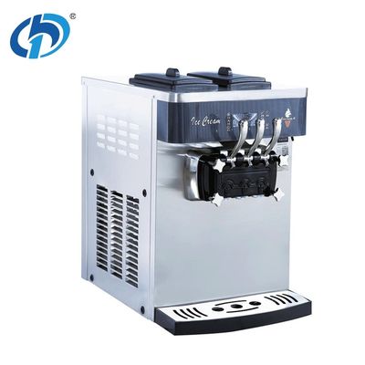Good price NYF-8230T Máquina de helados de mesa comercial de servicio blando con bomba de aire Tres sabores de refrigeración R22/R410A/R404A en línea