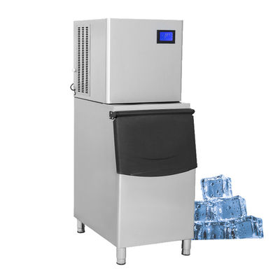 Good price Máquina para hacer bloques de hielo comercial Máquina para hacer cubos de hielo de 200 kg Otros nombres Máquina para hacer hielo comercial 585x830x1560mm en línea