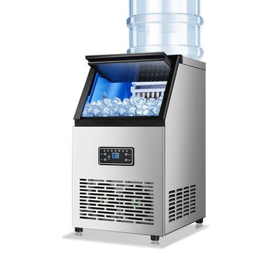 Good price Máquina de cubos de hielo de acero inoxidable pequeño 60 kg por día fabricante de hielo comercial para el hogar Hotel Bloque de hielo rendimiento en línea