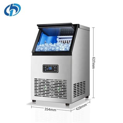Good price Máquina para hacer hielo para el hogar para comercios y tiendas de bebidas 60 kg Máquina para hacer hielo 354x428x637mm en línea