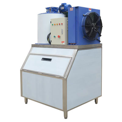 Good price Máquina de hielo industrial comercial de 380 V 300 kg capacidad de almacenamiento de hielo 500 kg 0,5 toneladas para venta empresarial en línea