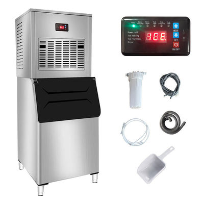Good price 200KG 24h Fabricante de bloques de hielo de copo de nieve Máquina automática de fabricación de hielo comercial para el negocio alimentario NO controlada por aplicación en línea