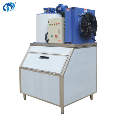 Good price Máquina para hacer hielo industrial comercial de 1,5 toneladas 1500 kg Gran máquina de hielo de bloques de hojuelas Precios para alimentos comerciales en línea