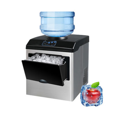 Good price Máquina eléctrica para hacer hielo para el hogar comercial Mini pequeño de 25 kg de escritorio de balas Nugget Máquina portátil para hacer bloques de hielo en línea