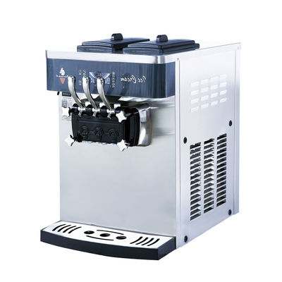 Good price 3 sabores máquina automática de helados blandos con energía eléctrica y sistema de refrigeración en línea
