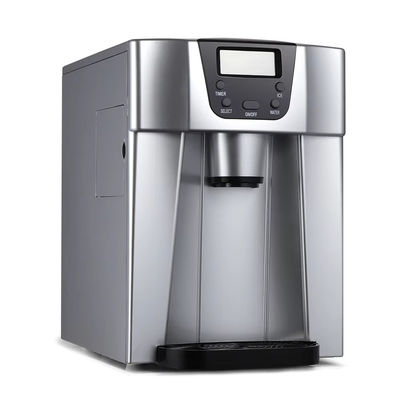 Good price Impresión UV 2 en 1 Dispensador de agua 20kg Hielo de balas para el hogar pequeño Máquinas para hacer hielo comercial para negocios automático en línea