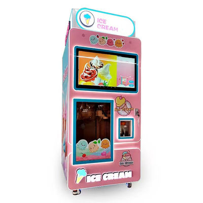 Good price Máquina automática profesional de venta de helados con volumen de taza 80-100g y tamaño de la máquina 900x900x2260mm en línea