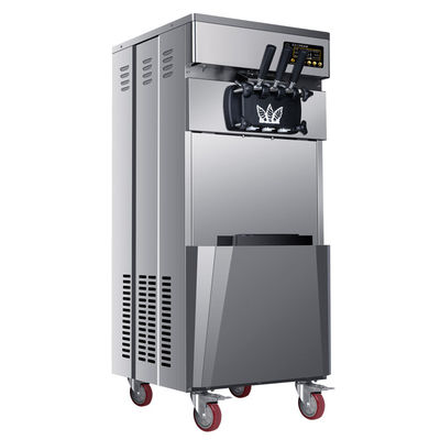 Good price 20L/H Máquina automática de helados de servicio suave para precios de negocios Mix Hopper 4Lx2 Power W 1850 en línea